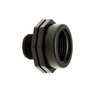 Verbindungsmuffe von 33,3 mm (G1") Innengewinde auf 26,5 mm (G3/4") Aussengewinde
