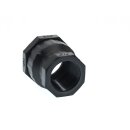 Reduziermuffe von 33,3 mm (G1") IG auf 26,5mm (G3/4") IG mit O-Ringen