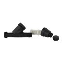 Startset Tropfschlauch Premium 50 m + Filtereinheit, Druckkompensierend, TA 0,33m, 2,3l/h, 0,5 - 4 bar, 16 mm